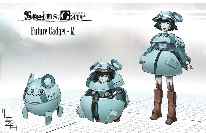 Future Gadget - Mayuri - Steins gate, Mayuri shiina, Anime art, Anime, Visual novel