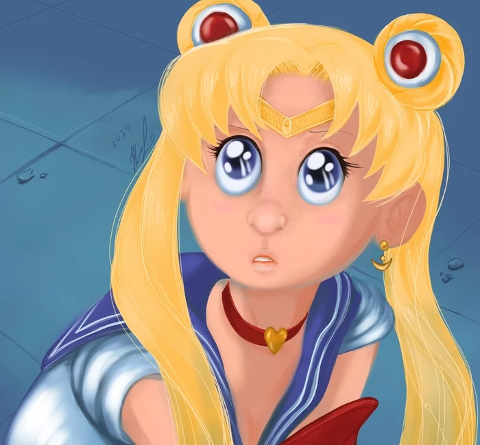 Finally I got there - My, Sailormoonredraw, Redrawing, Anime