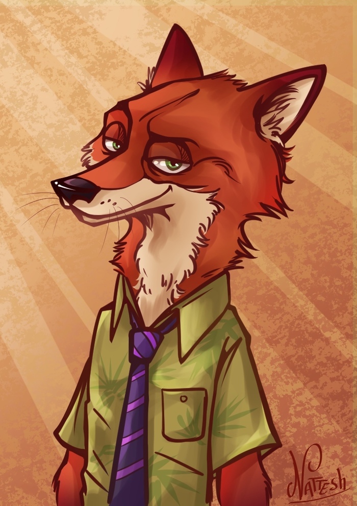   , -, , Nick Wilde