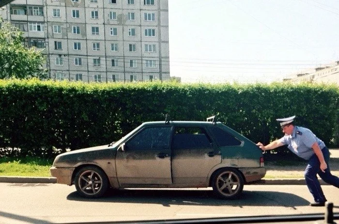We'll speed it up a little more and fine you for speeding - My, Police, Humor