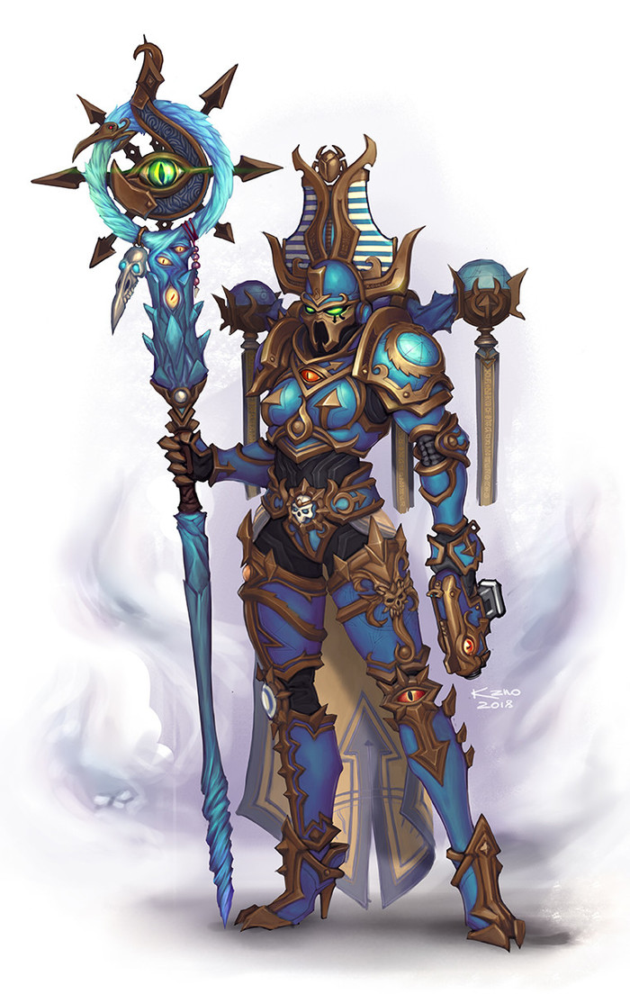 Firstkeeper The Witchlord ArtStation, , Wh Art, , Warhammer, Warhammer 40k, Wh Other