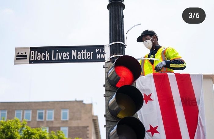 New street in the USA - USA, Protest, Black lives matter, Black people