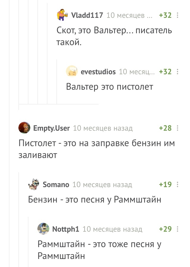 Алгоритм вошёл в цикл - Пикабу, Комментарии, Юмор, Цикл, Скотч, Rammstein, Комментарии на Пикабу