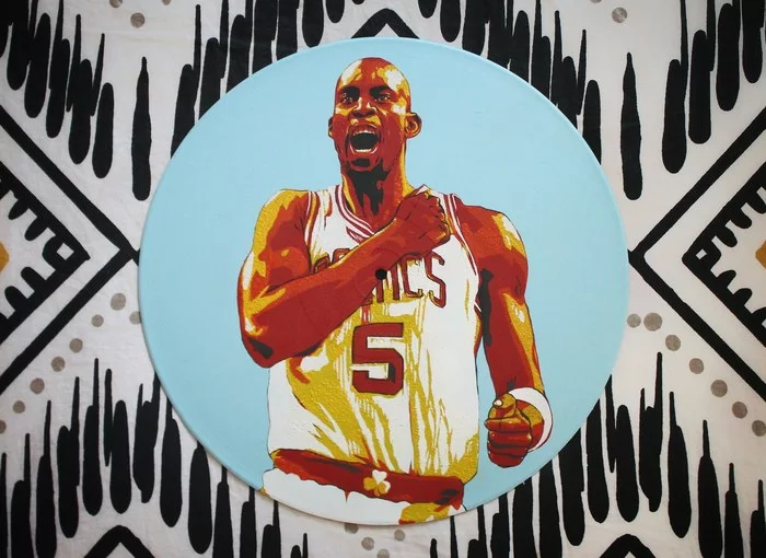 Kevin Garnett - My, Post #7499063, Basketball, Art, Vinyl records