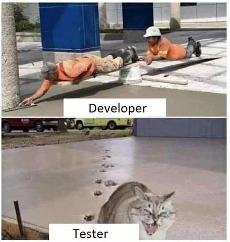 Always like this - Images, Development of, Testing, IT, Cement, Workers, cat