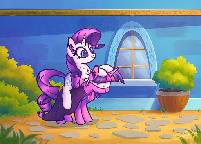           My Little Pony, Twilight Sparkle, Rarity, 