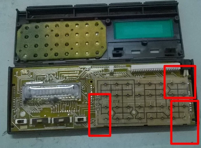 Electronics MK-52. Keyboard problem - My, Programmable calculator, Electronics