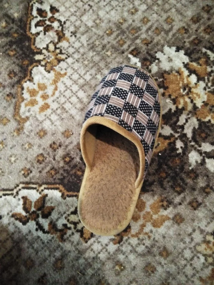 What a slipper! - Longpost, My, Slippers, Funny ads