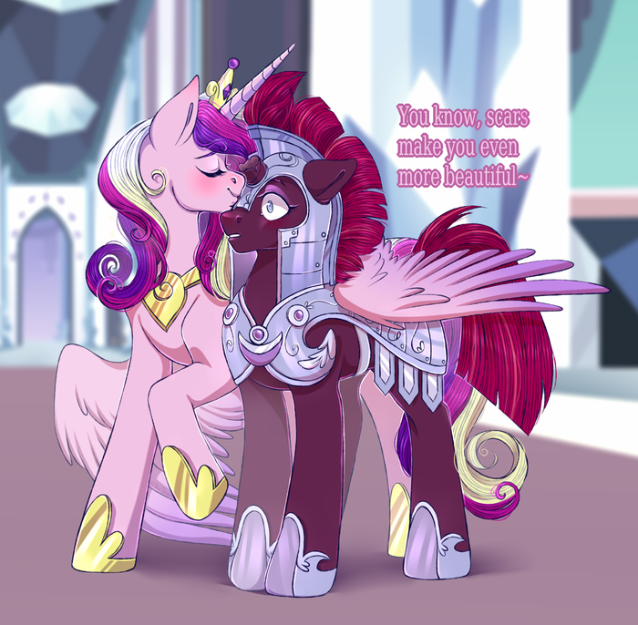      My Little Pony, Princess Cadance, Tempest Shadow, MLP Lesbian, 