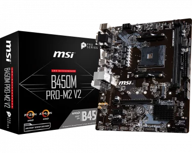 Ryzen 5 3500X on MSI B450 PRO-M2 V2 Motherboard (SOLVED) - Assembling your computer, Computer help