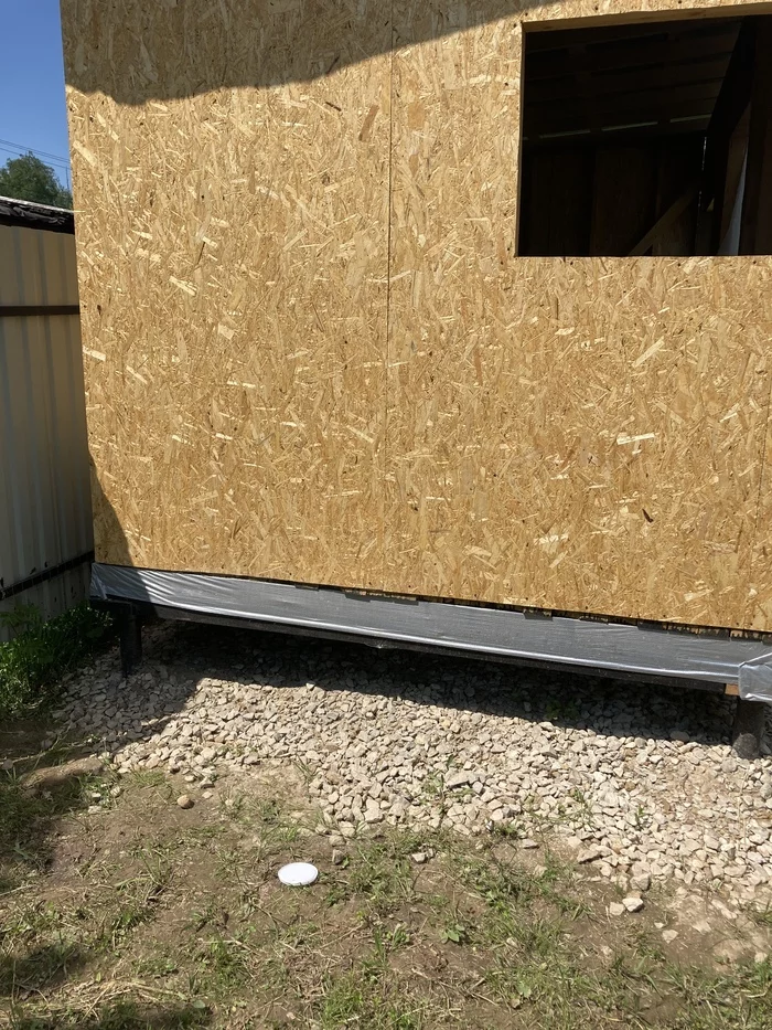 I am building a summer kitchen/shed using frame technology ch2 - My, Building, I'm building myself, Dacha, Peonies, Longpost