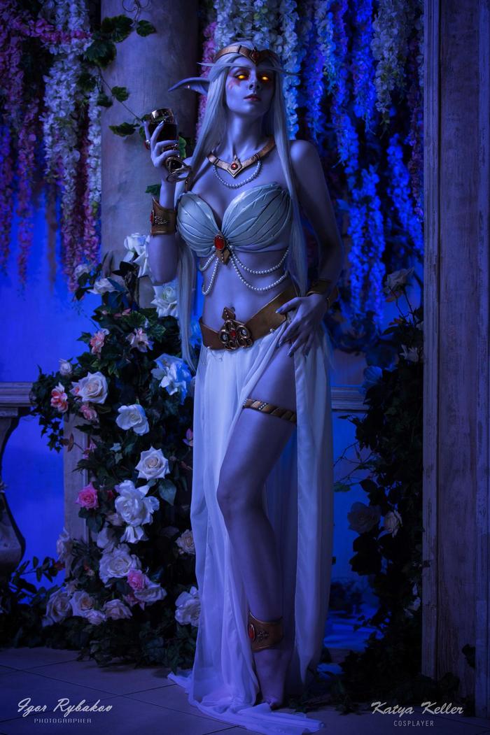 Queen Azshara by Katya Keller , World of Warcraft, , Blizzard, Warcraft, 