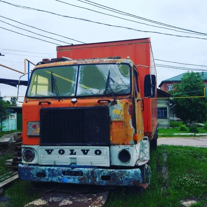 Old Truck - My, Volvo, Truck, The photo, Ryazan