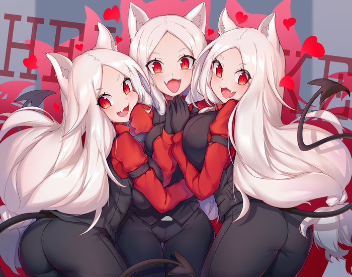 Cerberus (Helltaker) Helltaker, , , 