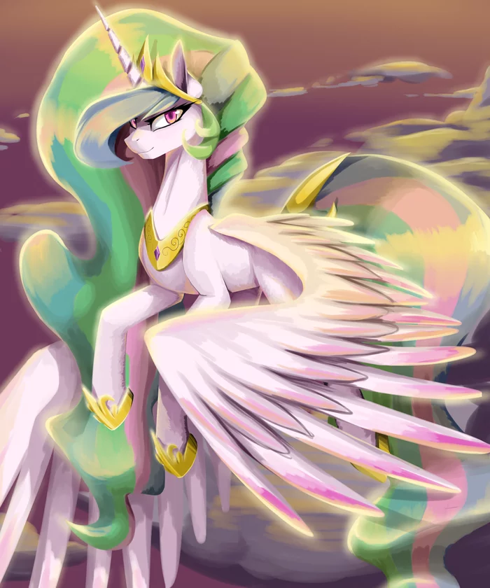 Celestia - My little pony, Princess celestia, Santagiera