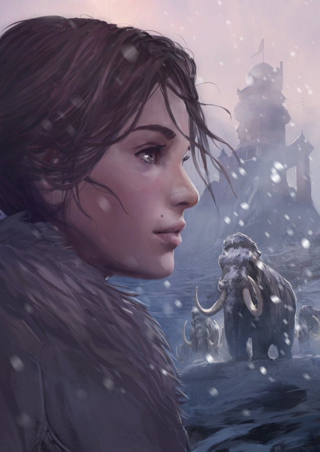 Syberia - Drawing, Computer games, Syberia, Kate Walker, Art