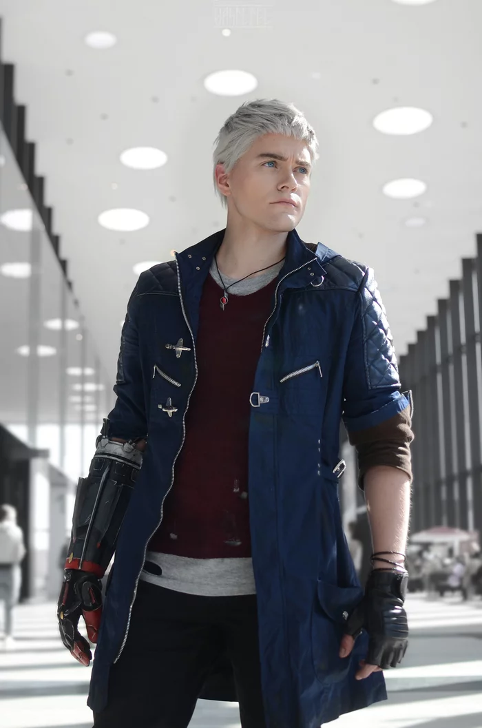 Cosplay Nero from Devil May Cry 5 by ArmoRatt - My, Cosplay, Games, Starcon, Creation, The photo, Computer games, Russian cosplay, Longpost