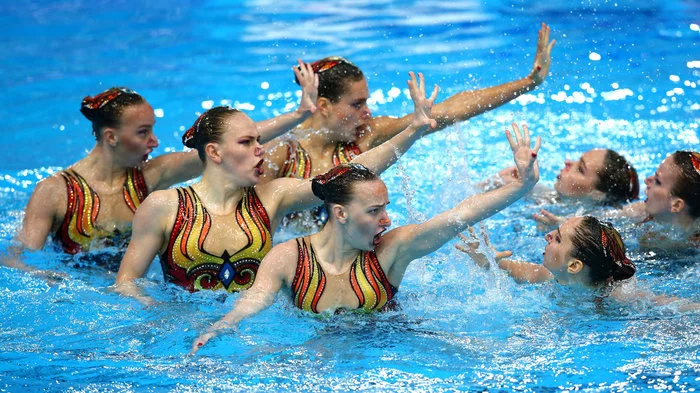 Synchronized swimming: daily routine - My, Synchronized swimming, Swimming, Sport, Workout, Routine, Longpost