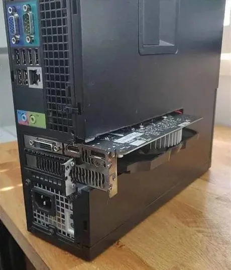 Finally made the long-awaited upgrade! - Computer, PC case, Video card, Cutting out, Оригинально, 9GAG