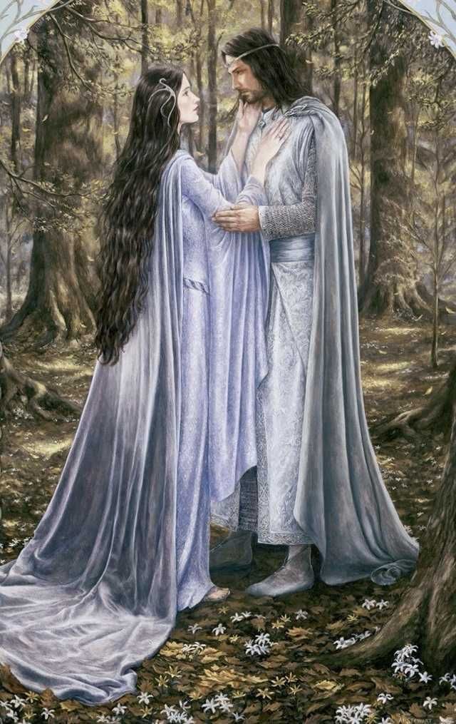 Arwen's Oath (excerpt) - My, Arwen, Aragorn, Eternal love, Longpost