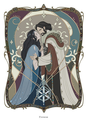 Arwen's Oath (excerpt) - My, Arwen, Aragorn, Eternal love, Longpost