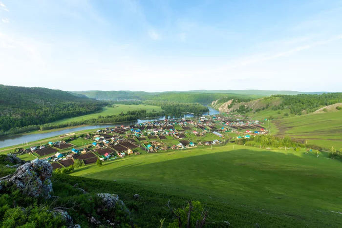 The village of Kutanovo, Burzyansky district. 2020 - My, Bashkortostan, White