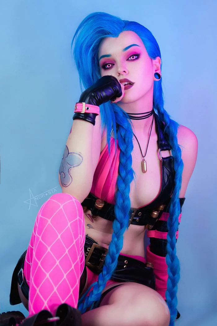 Jinx - Косплей, Jinx, League of Legends, Andrasta, Длиннопост