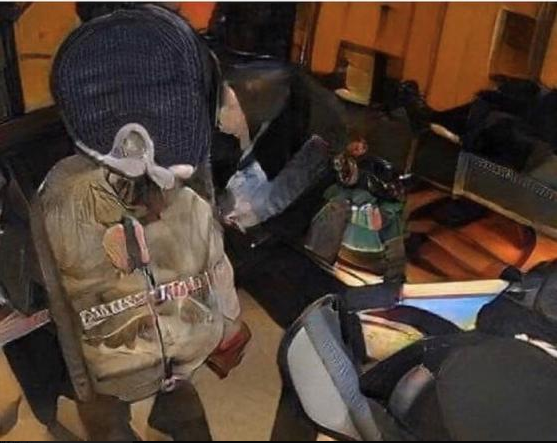 Или я не могу распознать что на этом фото или это какой-то новый вид искусства...