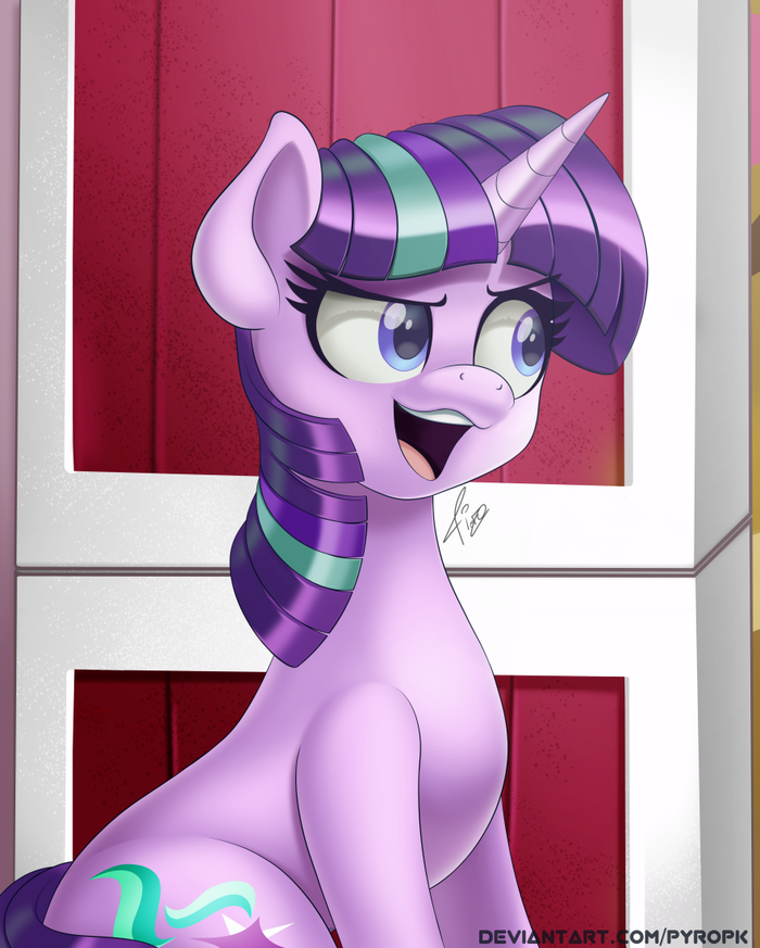   My Little Pony, Ponyart, Starlight Glimmer, Pyropk