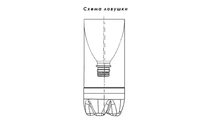 Схема ловушки для комаров