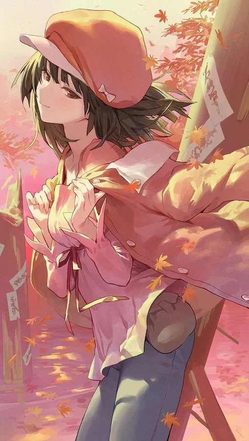 Nadeko - Monogatari series, Sengoku Nadeko, Anime art, Anime, Mossi