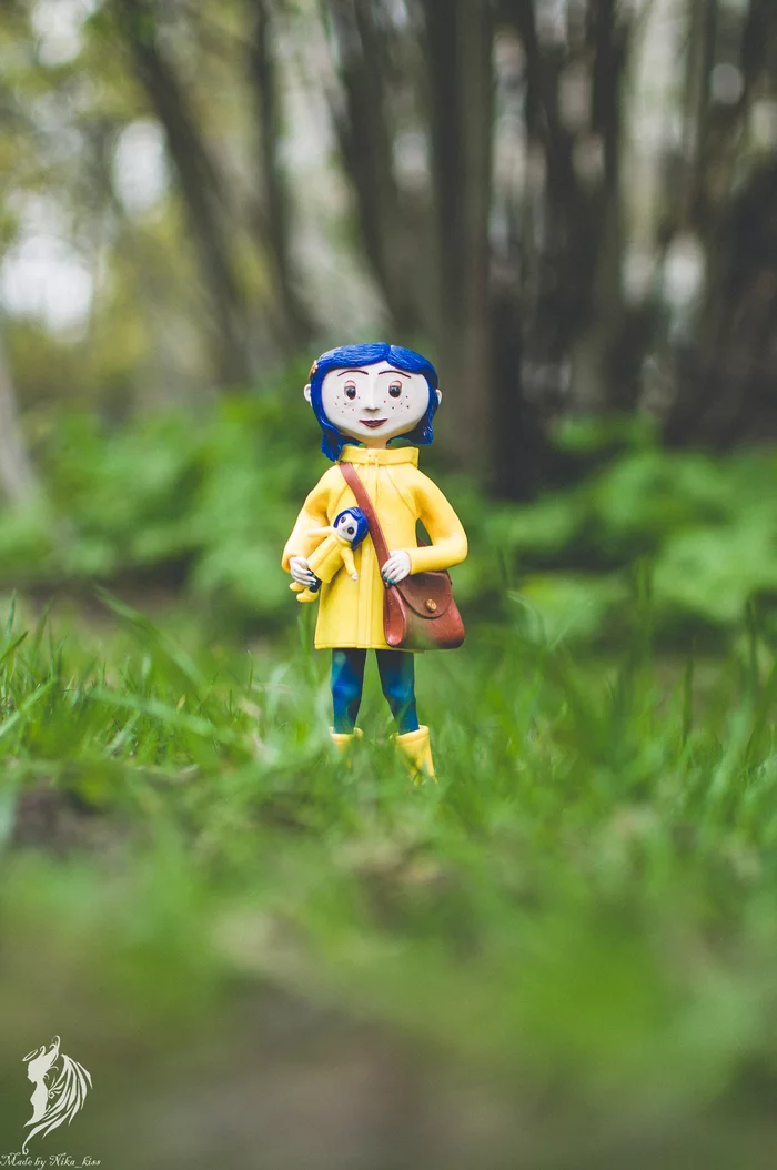 Coraline in Nightmareland or my unfinished construction - My, Handmade, Polymer clay, Coraline in Nightmare Land, Needlework without process, Figurines, Nika_kiss, Longpost