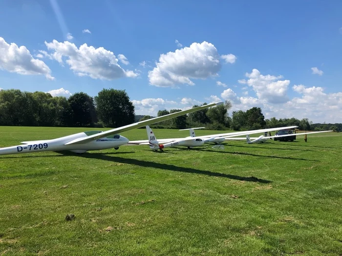 You weren't standing here - My, Glider, Aviation, Steering, Pilot training, Flying Club, Small aircraft, Germany