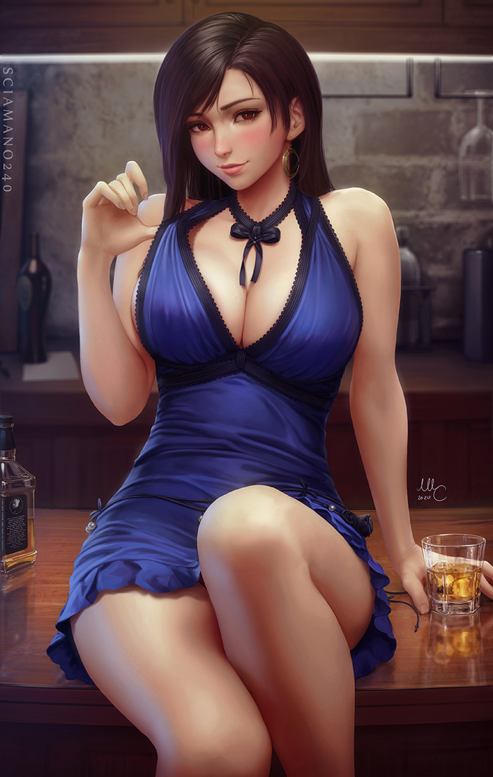 Tifa Lockhart Sciamano240, Tifa Lockhart, Final Fantasy, Final Fantasy VII, , 