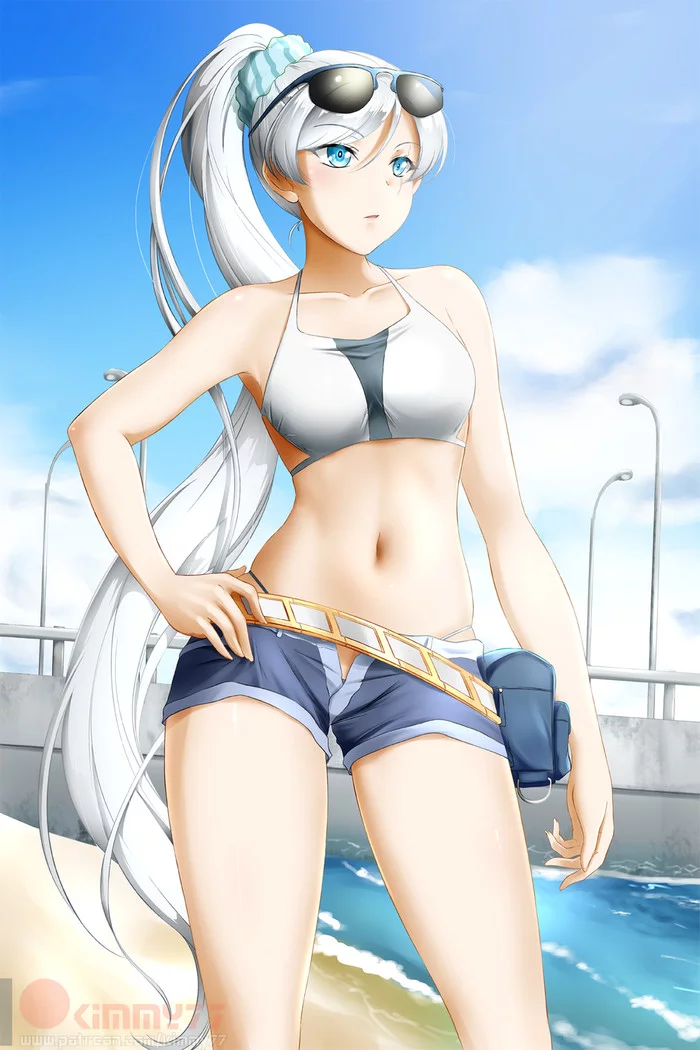 Weiss Schnee - RWBY, Anime art, Art, Anime, Serials, Weiss schnee, Kimmy77