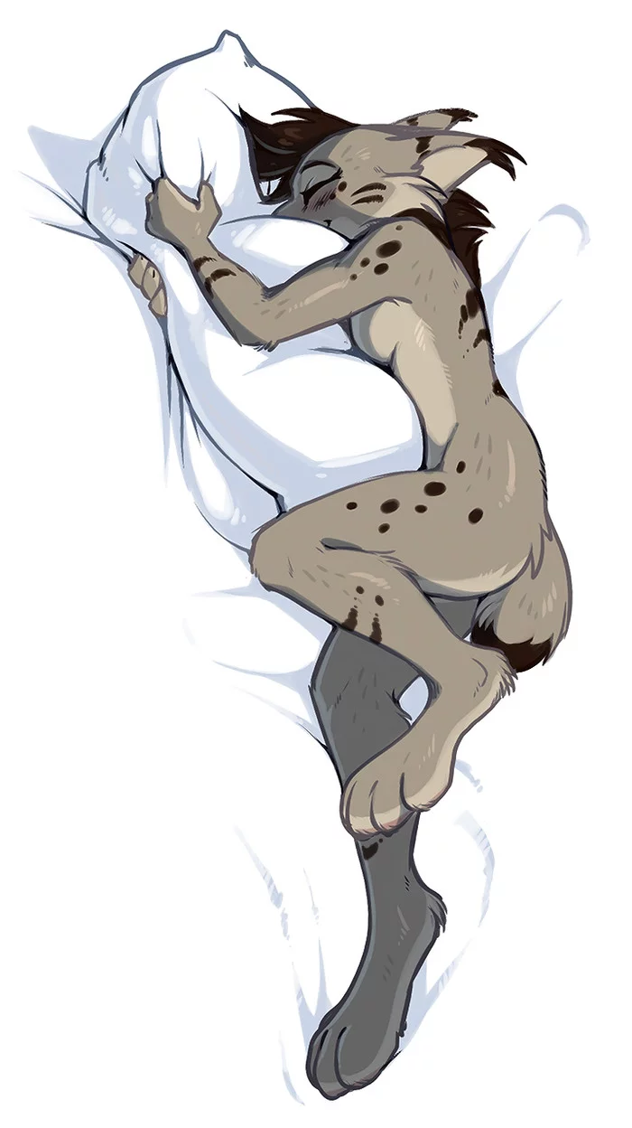 Sweet Dreams - Furry edge, Furry, Lynx, Furry lynx, Hioshiru