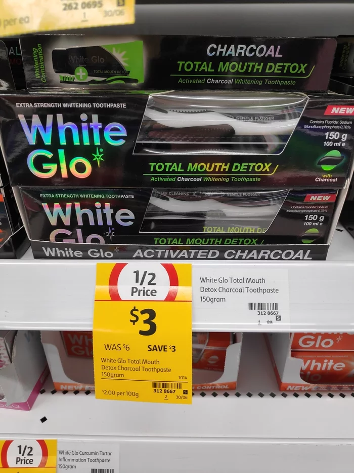 The slogan of the black toothpaste is “black is the new white.” On the topic of the day, so to speak - My, Black lives matter, Racism