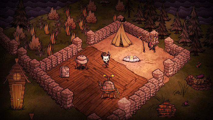    !  ,  , Dont Starve, The flame in the flood, Besiege,  , 