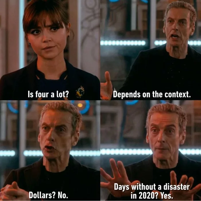 Depends on the context - Doctor Who, 9GAG, 2020