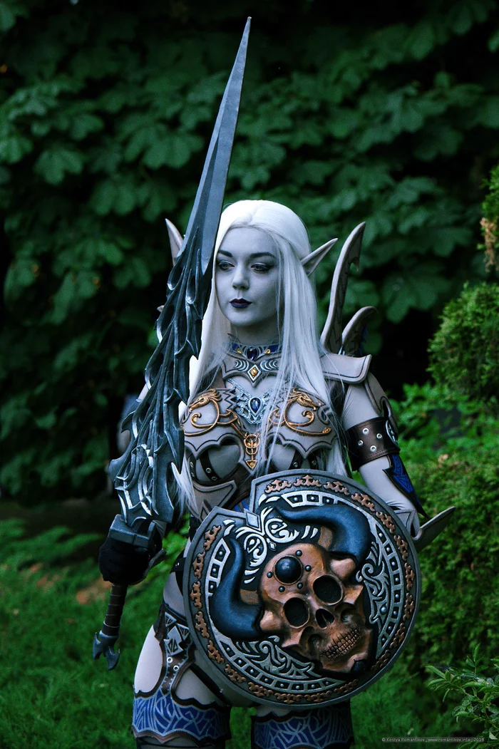 Lineage II Shillien Knight cosplay // EpicCon'2019 - Моё, Косплей, Эпик кон, Epic con, Lineage 2, Shillen, Русский косплей, Длиннопост