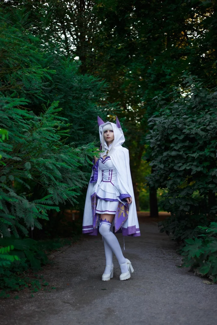 Emilia -Re:Zero.Cosplayer - Faritio.Photo by  White beetle
 - My, Russian cosplay, Cosplay, Re: Zero Kara, Emilia, Anime, Longpost