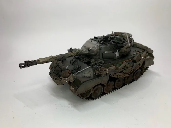 M18 Hellcat 1/35 scale from Academy - My, Tanks, Stand modeling, Rukozhop, Longpost