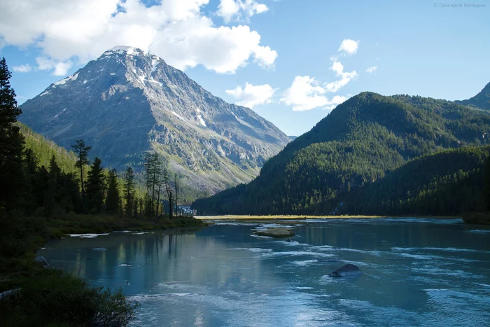 River Kucherla. - My, The mountains, River, Landscape, Forest, Altai, Altai Mountains, Longpost, Altai Republic