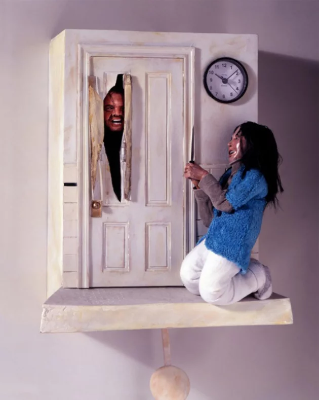 Designer thing - Shining stephen king, Design, Clock, Longpost, Jack Nicholson, Here comes Johnny