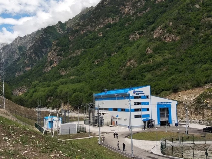 Verkhnebalkarskaya small hydroelectric power station launched in Kabardino-Balkaria - Hydroelectric power station, Kabardino-Balkaria, Russia, Energy (energy production), Longpost