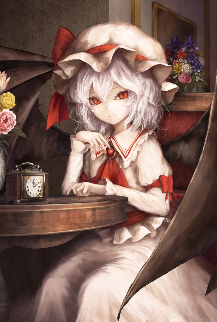 Remilia Scarlet - Touhou, Remilia Scarlet, Anime Art, Аниме, Moose