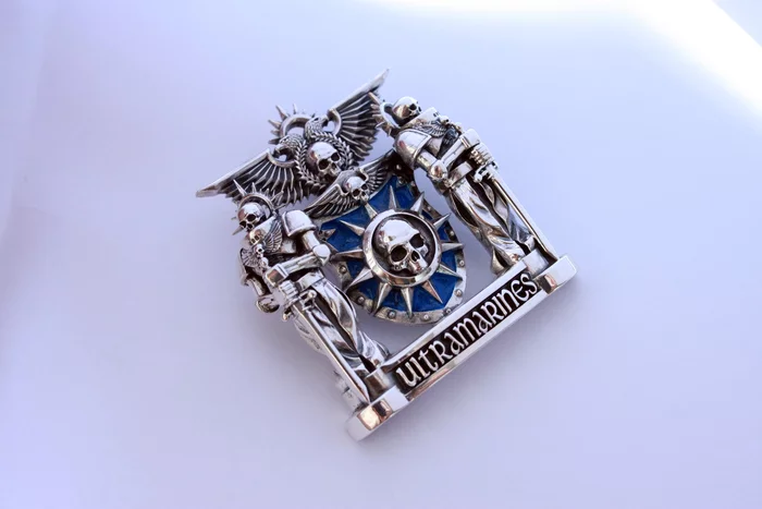 Novamarines (Ultramarines) pendant - My, Warhammer 40k, Ultramarines, Novamarines, Adeptus Astartes, Video, Longpost