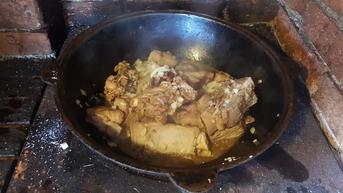 Пловешник из красного риса - Моё, Плов, Баранина, Специи, Длиннопост