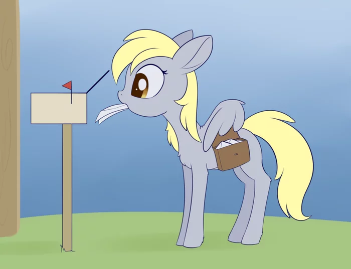 Обычный день - My Little Pony, Derpy Hooves, Dusthiel