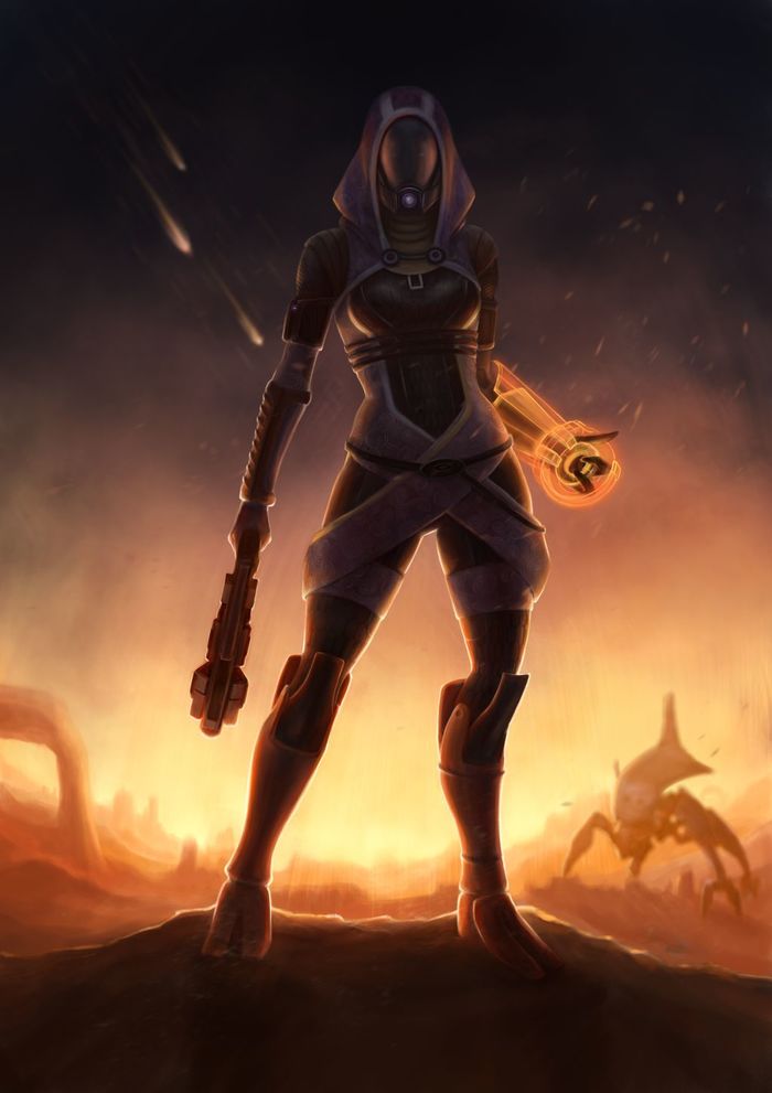 Tali'Zorah on Rannoch Mass Effect, Tali Zorah, 